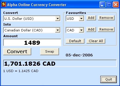 full currency converter.
